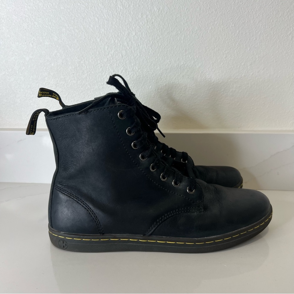 Dr. Martens Black Leather Boots